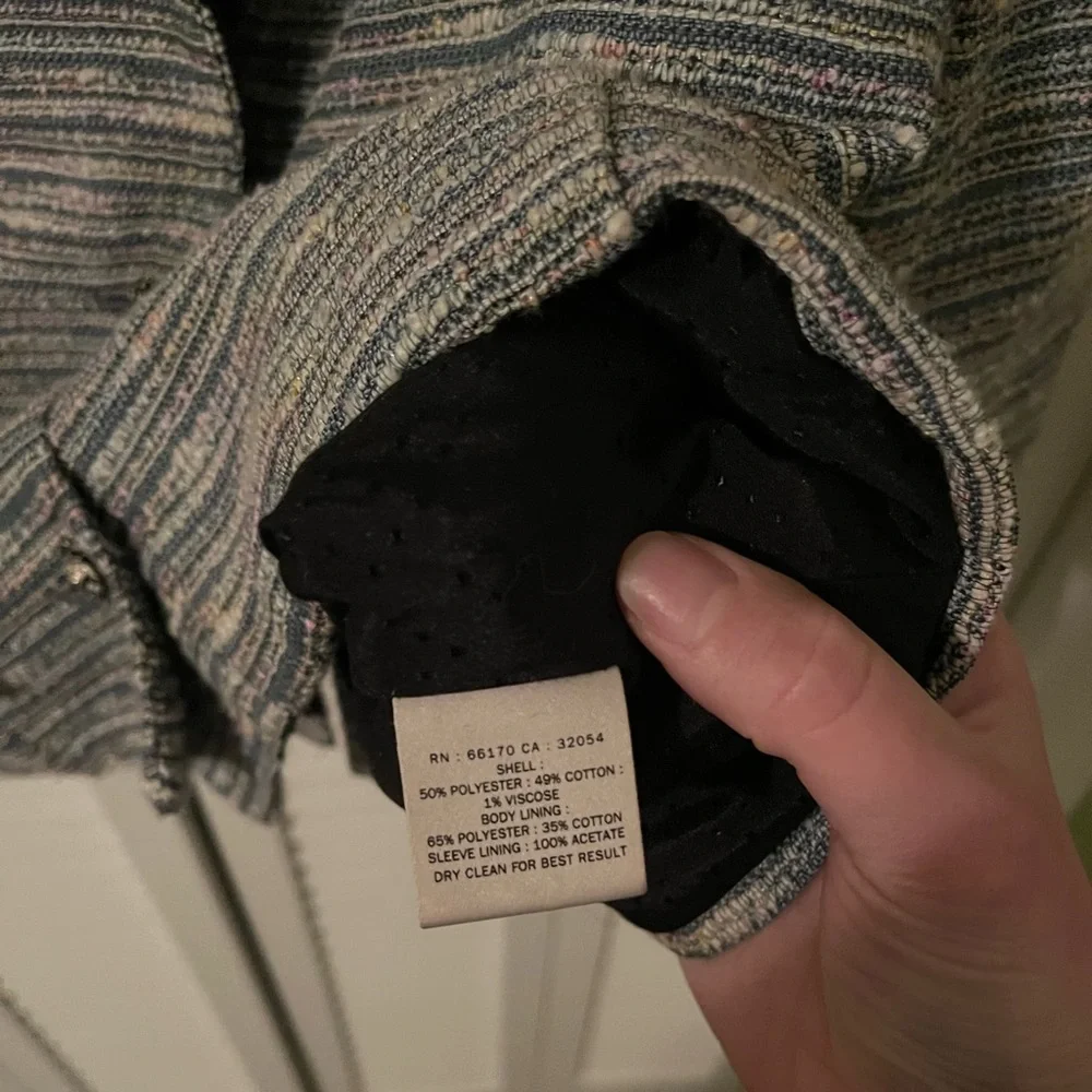 Anthropologie Coquille Today’s Special Double Breasted Blazer Size 12 - Picture 11 of 16